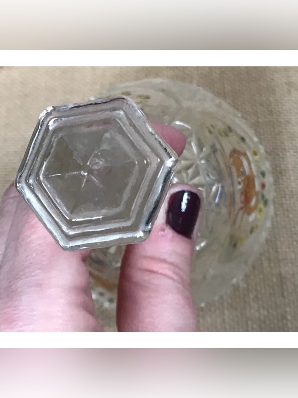 Vintage Bunny Crystal Bell Rabbit Holiday Easter Cottagecore Woodland Spring - Picture 5 of 7